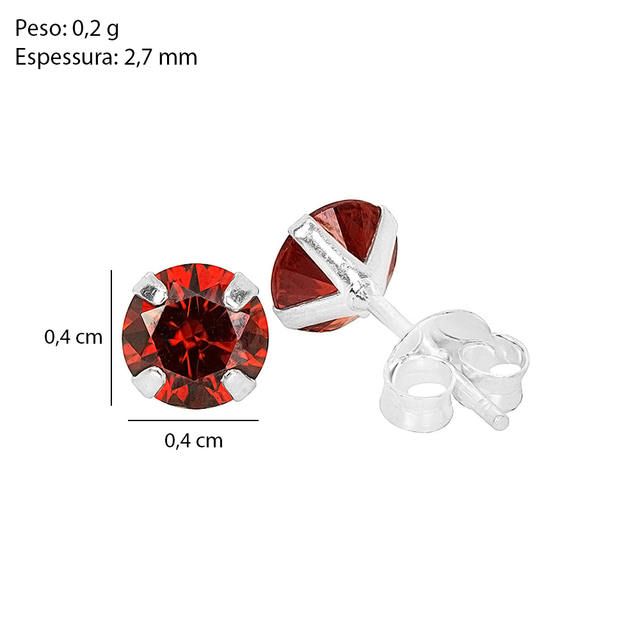 DUO P LUZ ZIRC RUBI