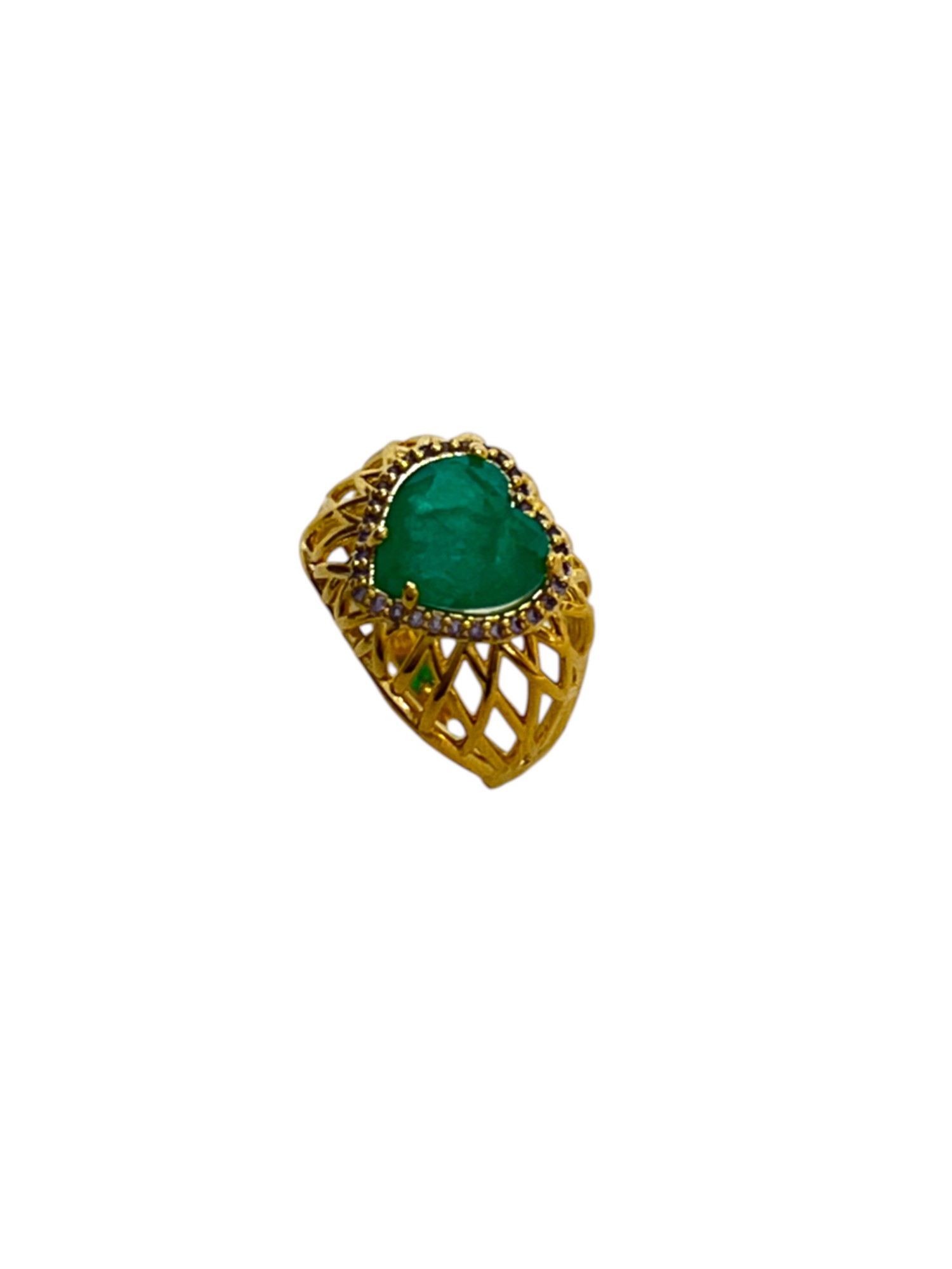 AN CORAÇ VERDE ESMERALDA