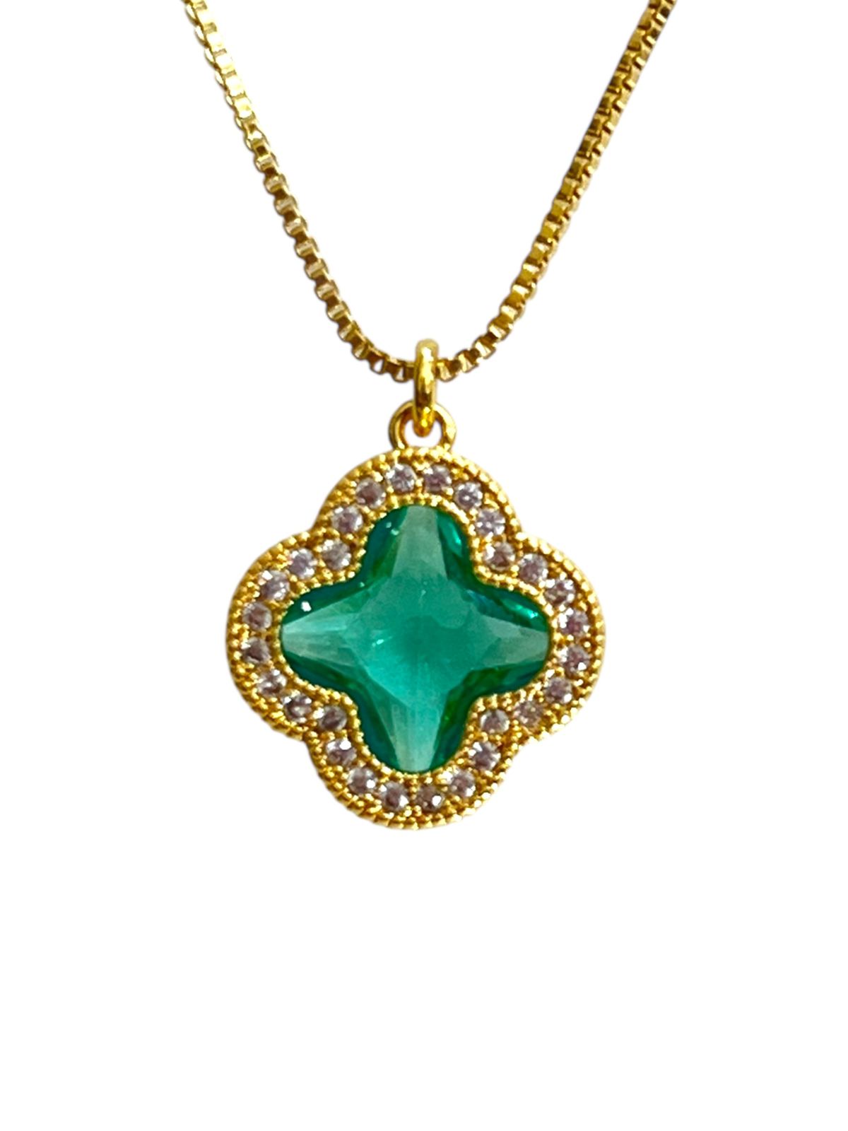 COR TREVO VERDE ESMERALDA