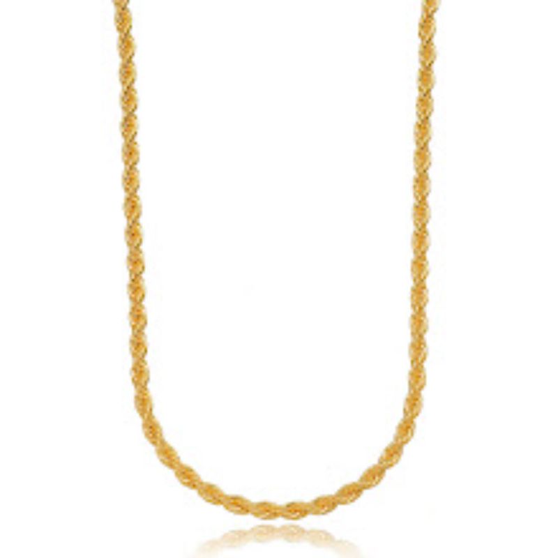 COLAR CHOKER CORDÃO BAIANO EM BANHO DE OURO 18K