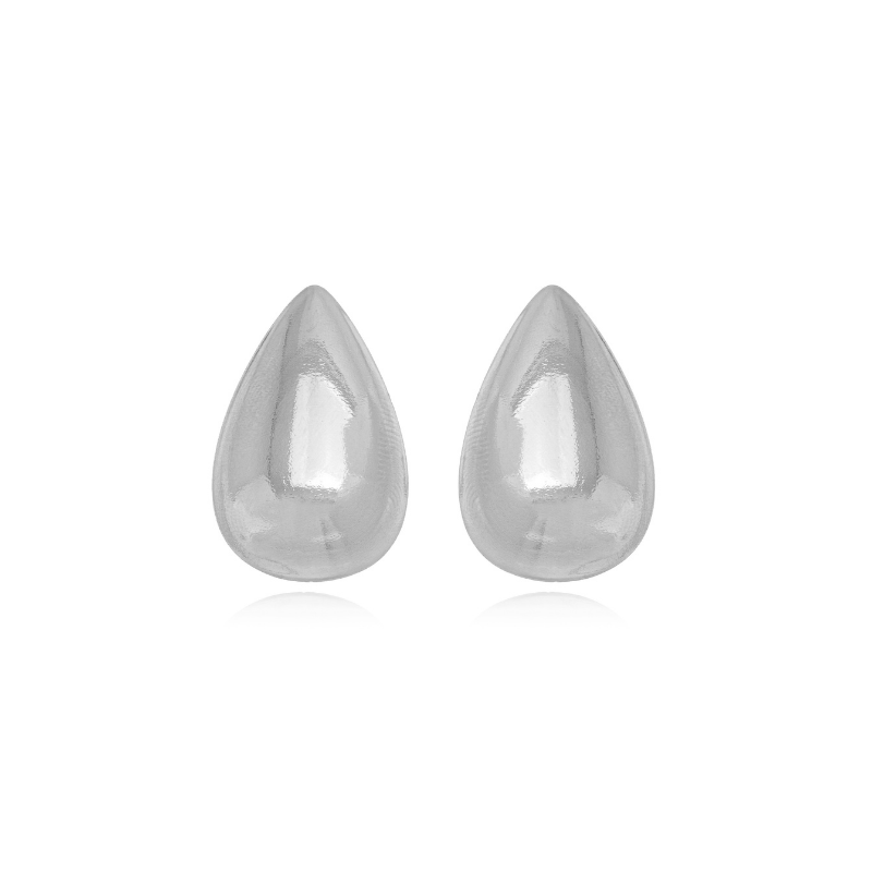 BRINCO GOTA POLIDA - BANHO DE RÓDIO BRANCO
