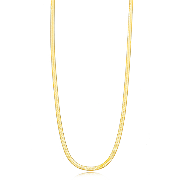 COLAR CORDÃO BAIANO FINO EM BANHO DE OURO 18K