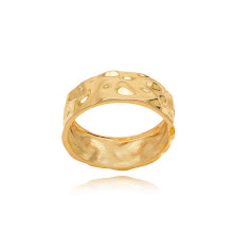 PULSEIRA  BRACELETE MAXI DETALHADO EM BANHO DE OURO 18K