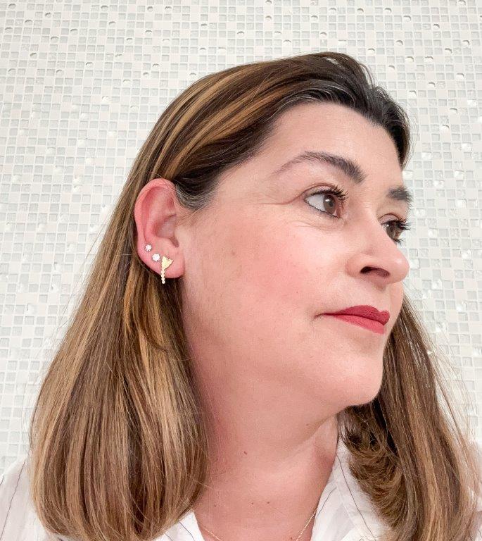 Brinco Ear Cuff Borboleta Pequeno