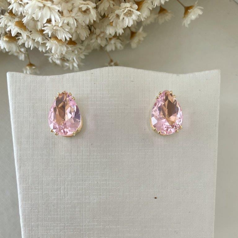 Brinco Gota Zirconia
