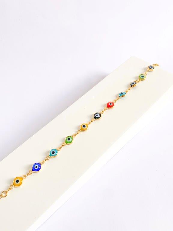Pulseira Olho Grego Colorido
