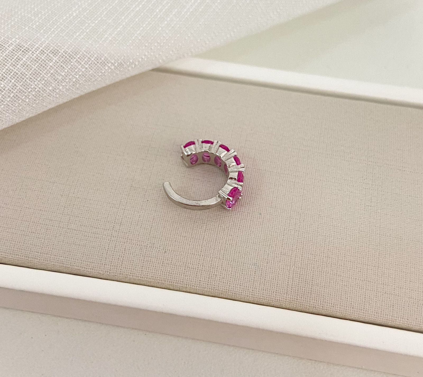 PIERCING PT PEDRAS ROSA