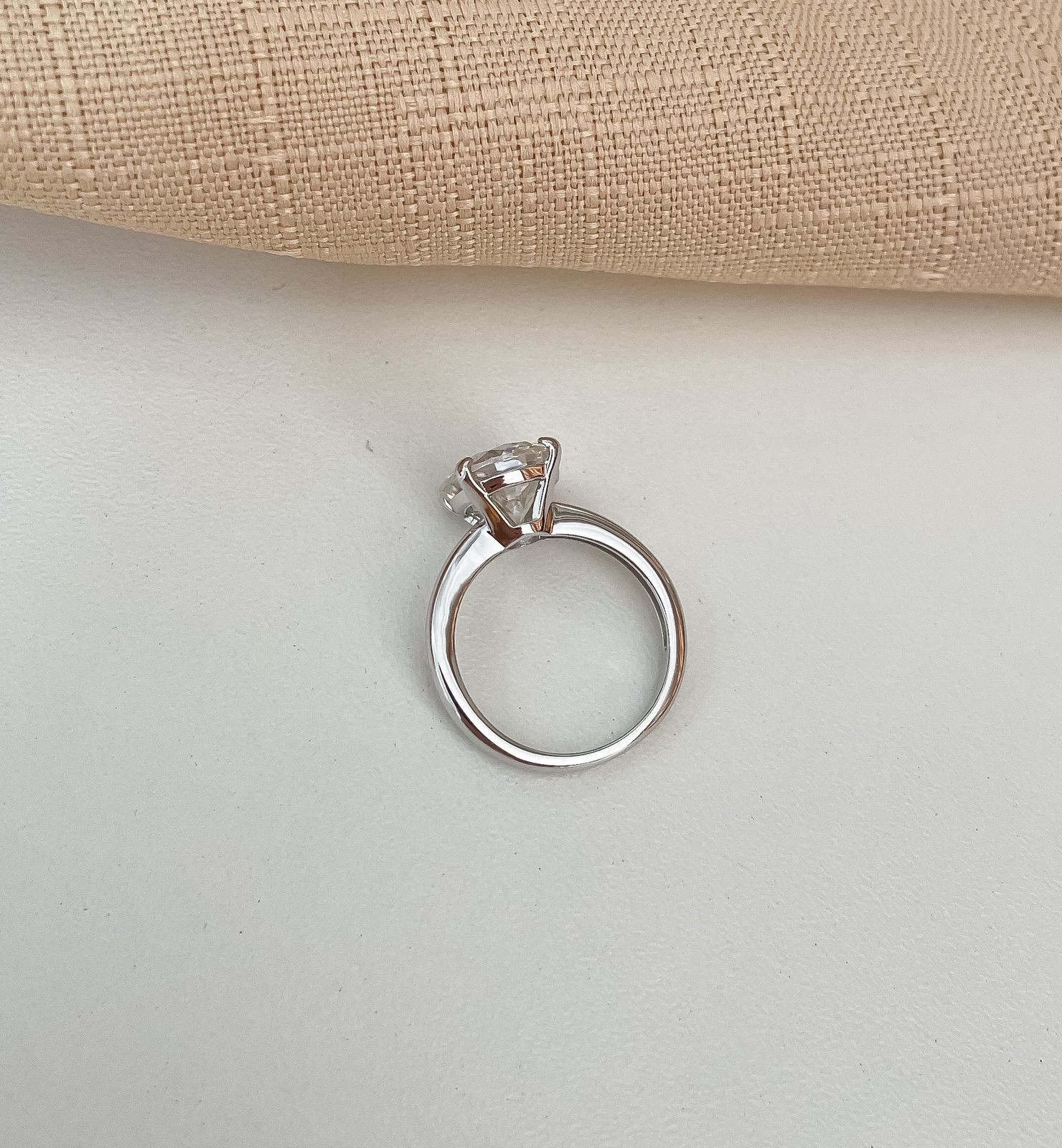 ANEL PT SOLITÁRIO 10MM NITE