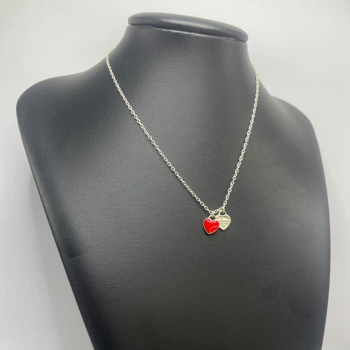 Colar tiffany vermelho