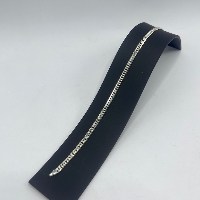 Pulseira elo duplo 4 mm