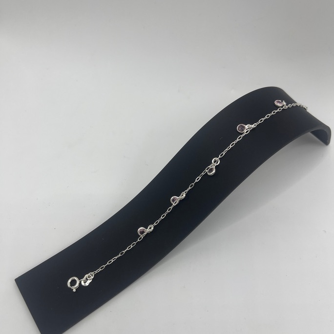 Pulseira cristal rosa