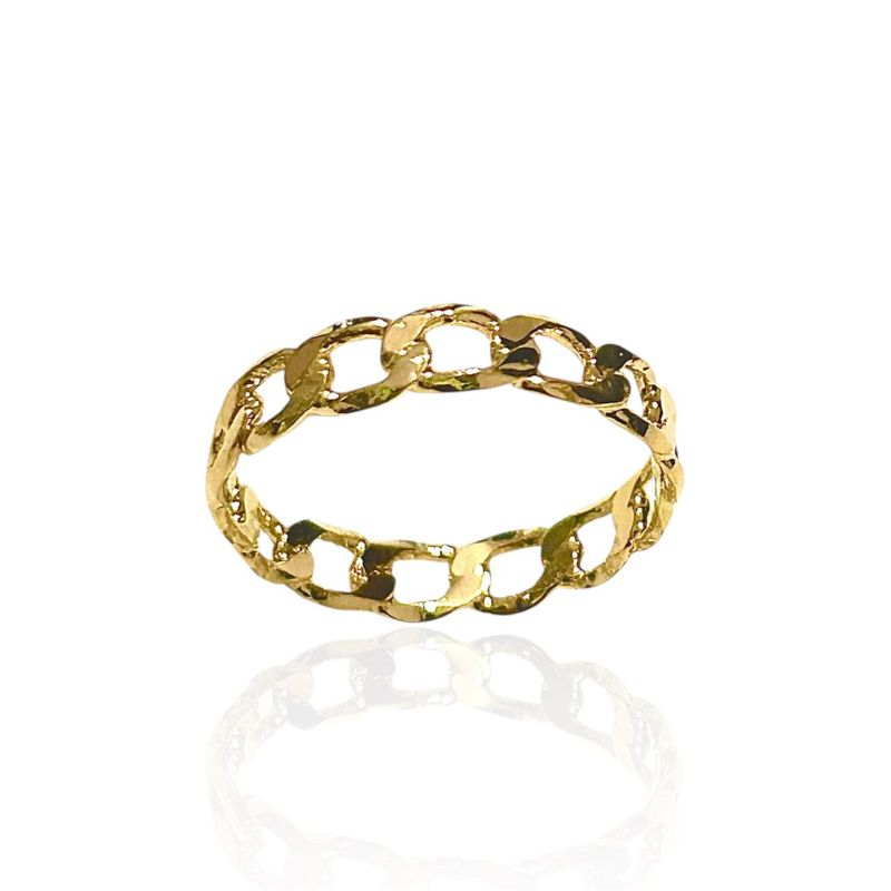 Anel Elos Banhado a Ouro 18k