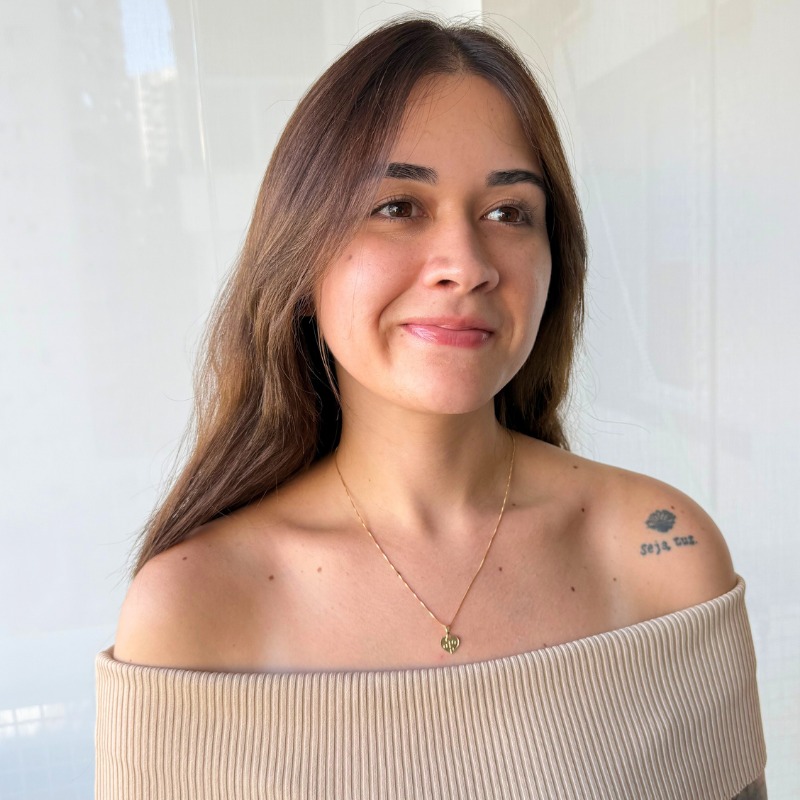 Colar Coração Autista Dourado 45cm Banhado a Ouro 18k