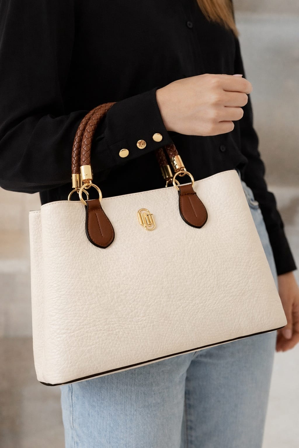 Bolsa Média WJ Off White