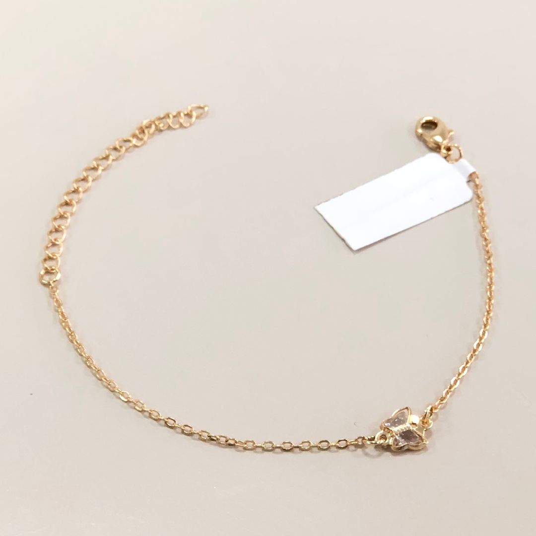 PULSEIRA DOURADA BORBOLETA