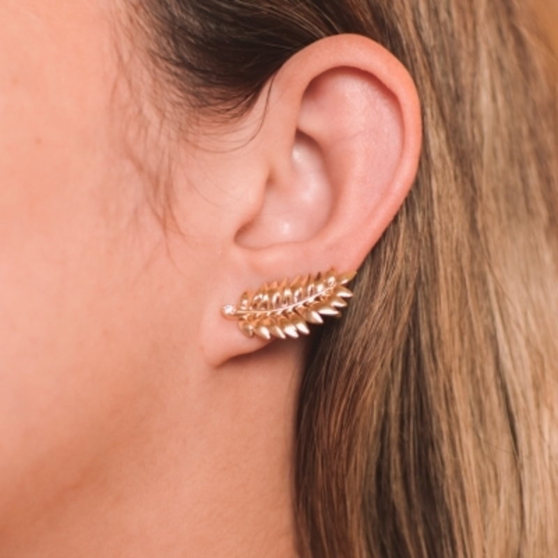 Brinco Air Cuff Folha