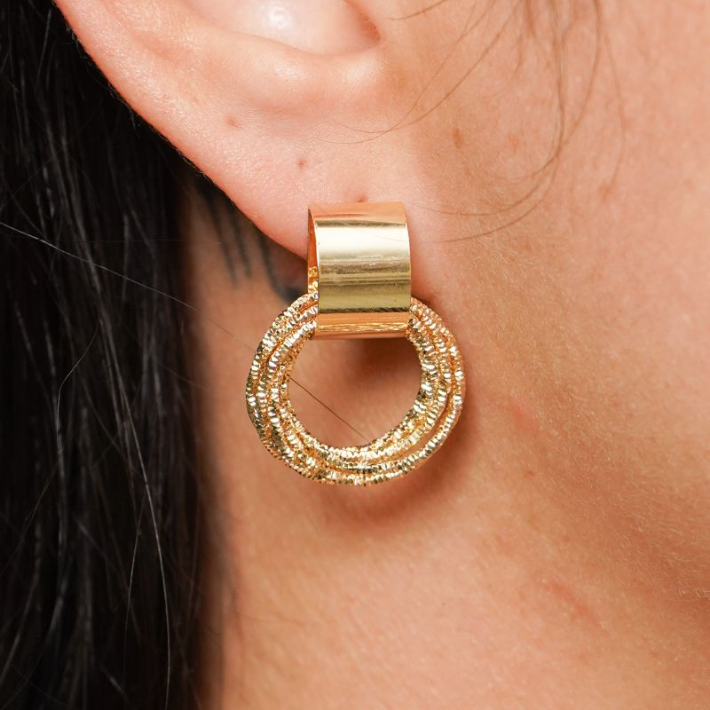 Brincos Multifios Diamantado