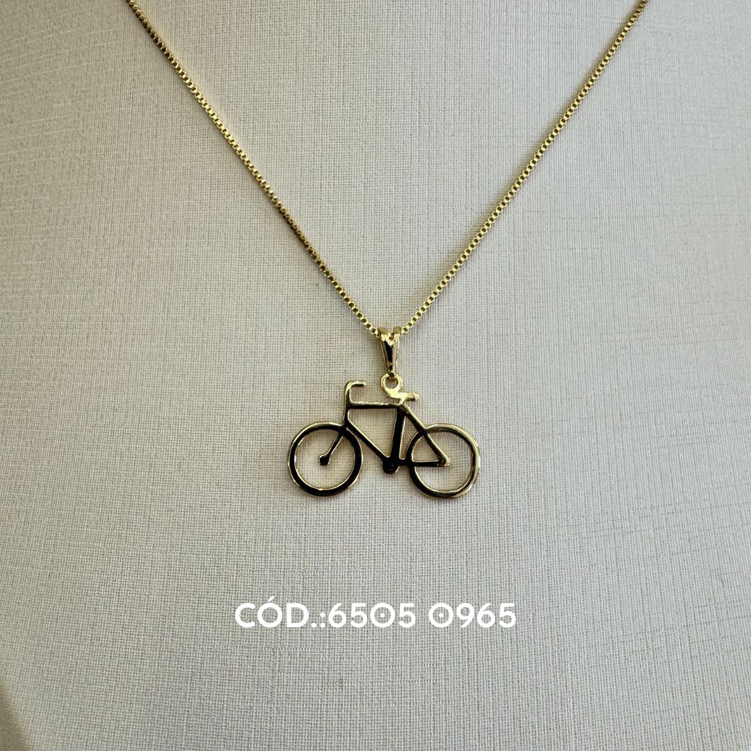 Colar bicicleta laser