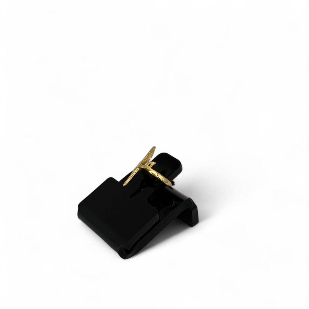 PIERCING FAKE FÉ  - BANHADO A OURO 18K