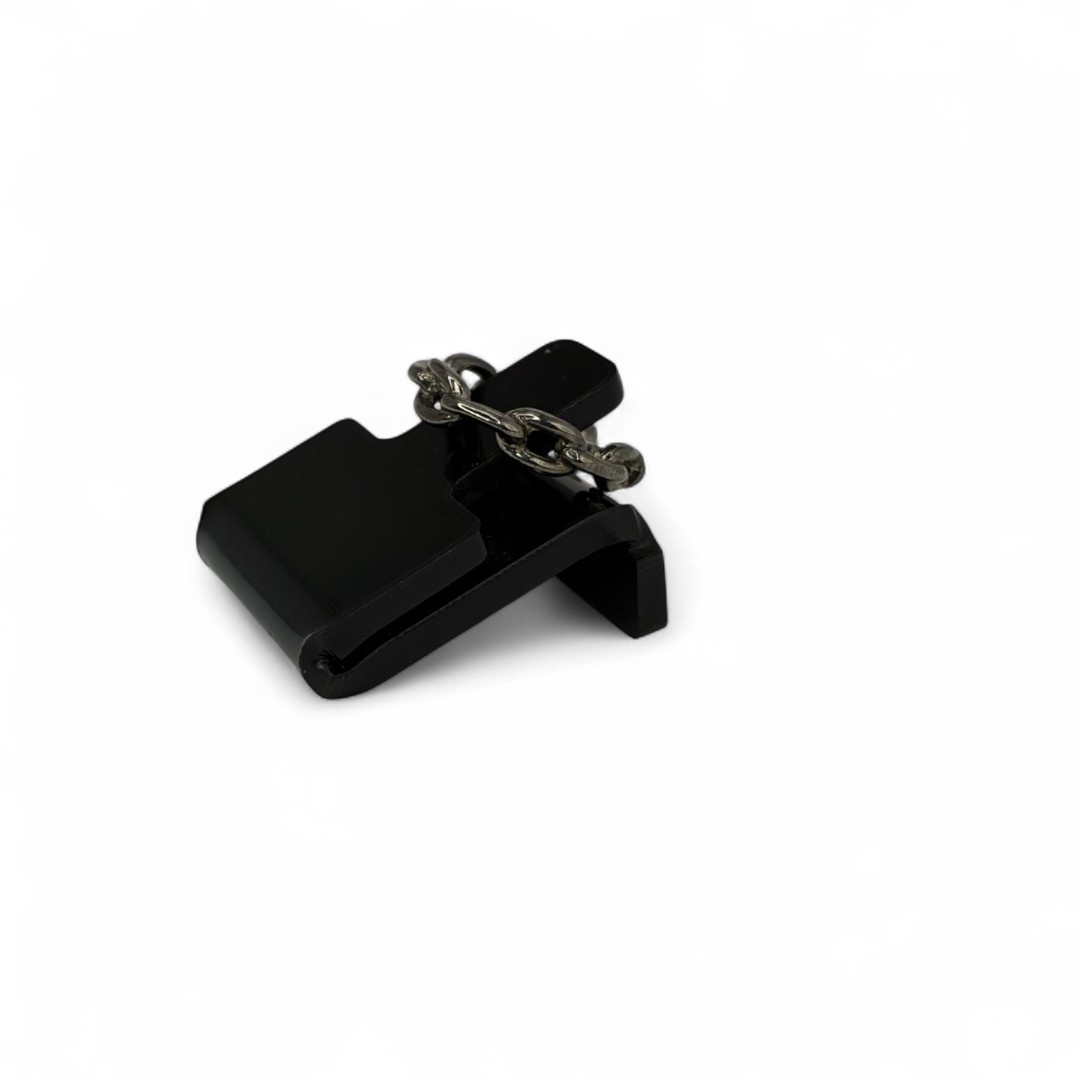 PIERCING FAKE ARGOLA CARTHIE CADIADINHO - BANHADO A RÓDIO NEGRO