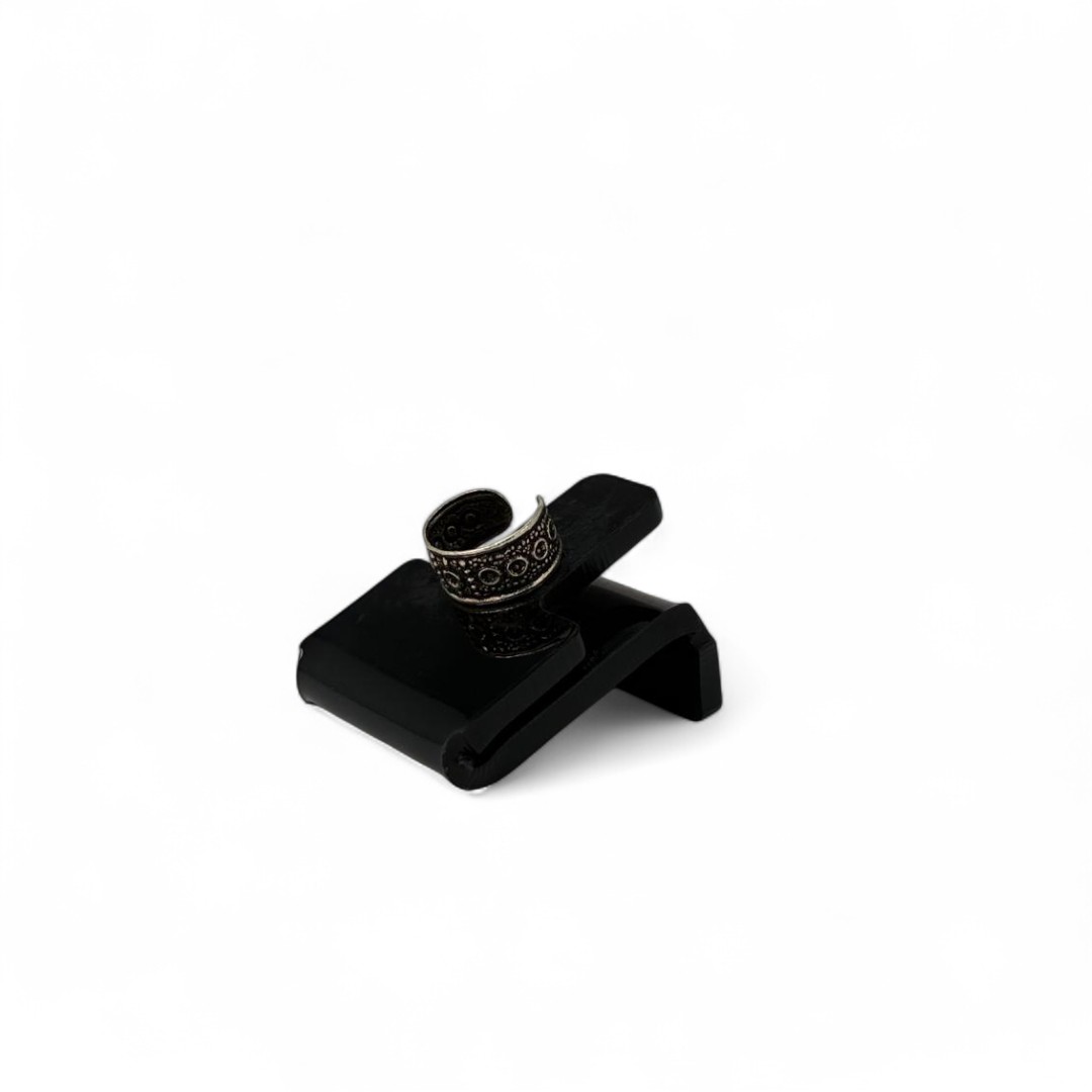 PIERCING  FAKE SIMPLES PRATA DE BALE -PRATA 925