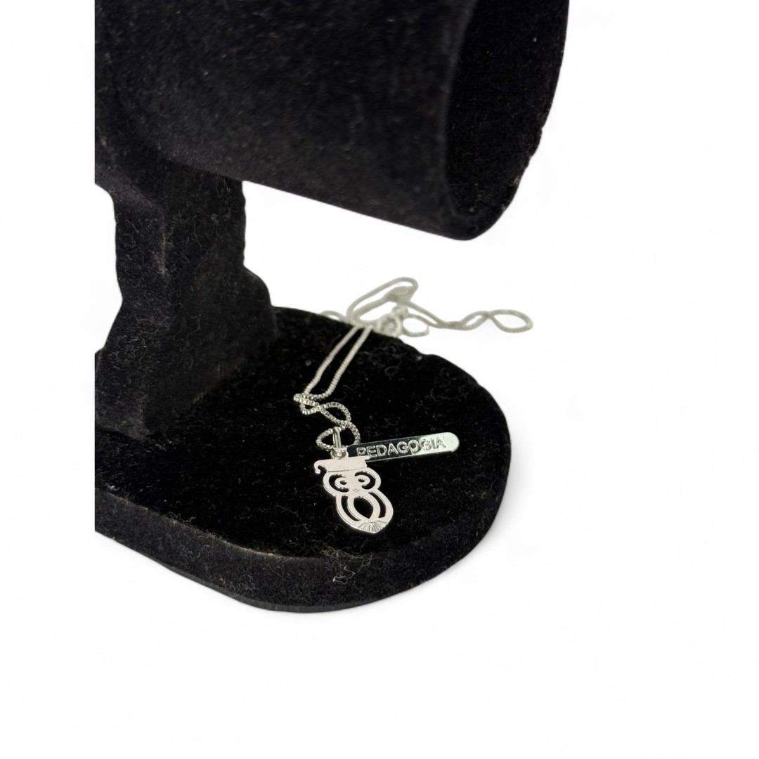 CORRENTE VENEZIANA PROFISSÃO PEDAGOGIA-  BANHADO A RÓDIO BRANCO