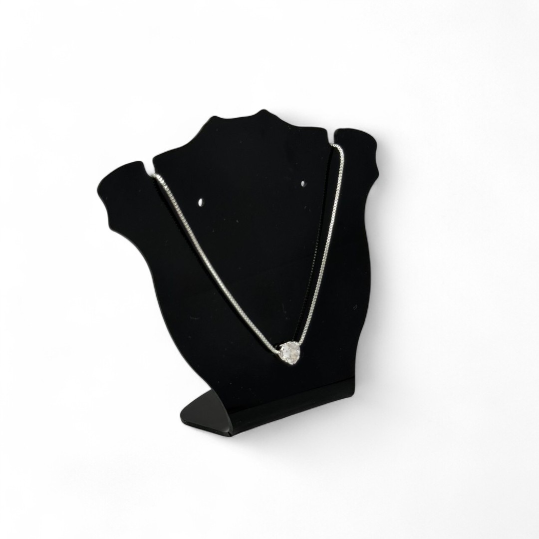 CORRENTE VENEZIANA PONTO DE LUZ CORAÇÃO COM CAPA - BANHADO A PRATA 925