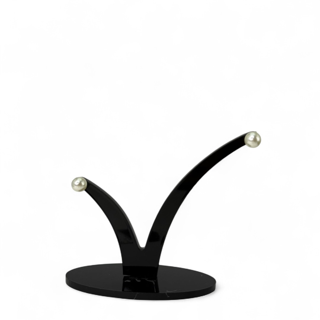 BRINCO PEQUENO PÉROLA GRANDE LISA - BANHADO A PRATA 925