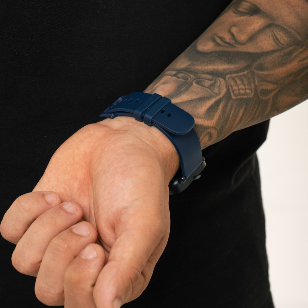 RÉLOGIO SMART WATCH AZUL MARINHO COM PULSEIRA AZUL