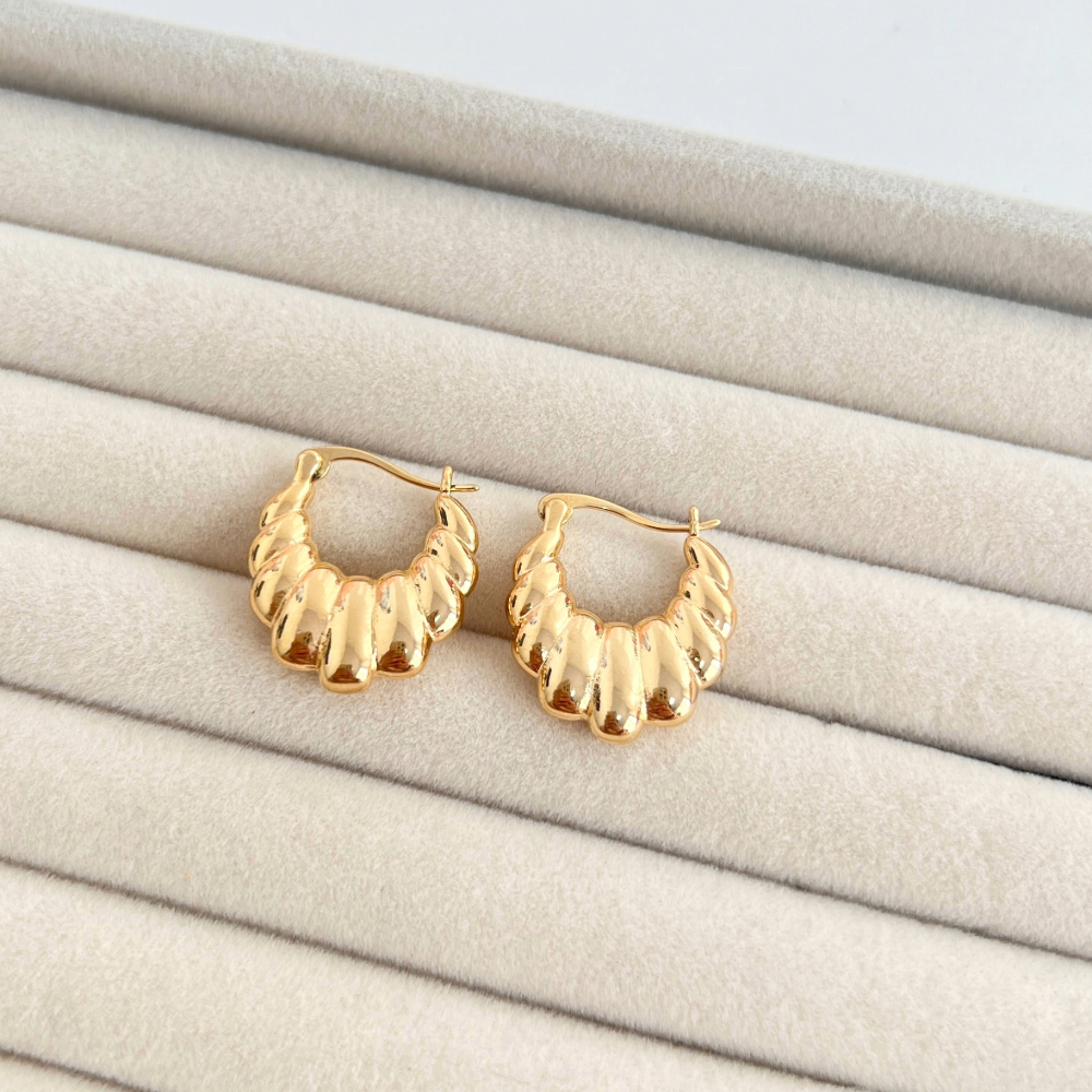 BRINCO ARGOLA CROASSAN COM FECHO ITALIANO BRINCO ARGOLA CROASSAN COM FECHO ITALIANO