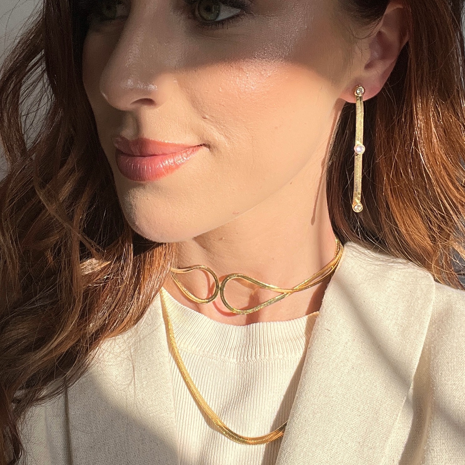 COLAR CHOKER FITA ITALIANA 3MM - SOLDADA