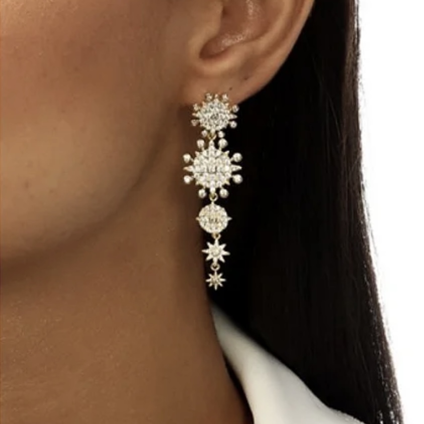 BRINCO FESTA ZIRCÔNIAS COM PÊNDULOS