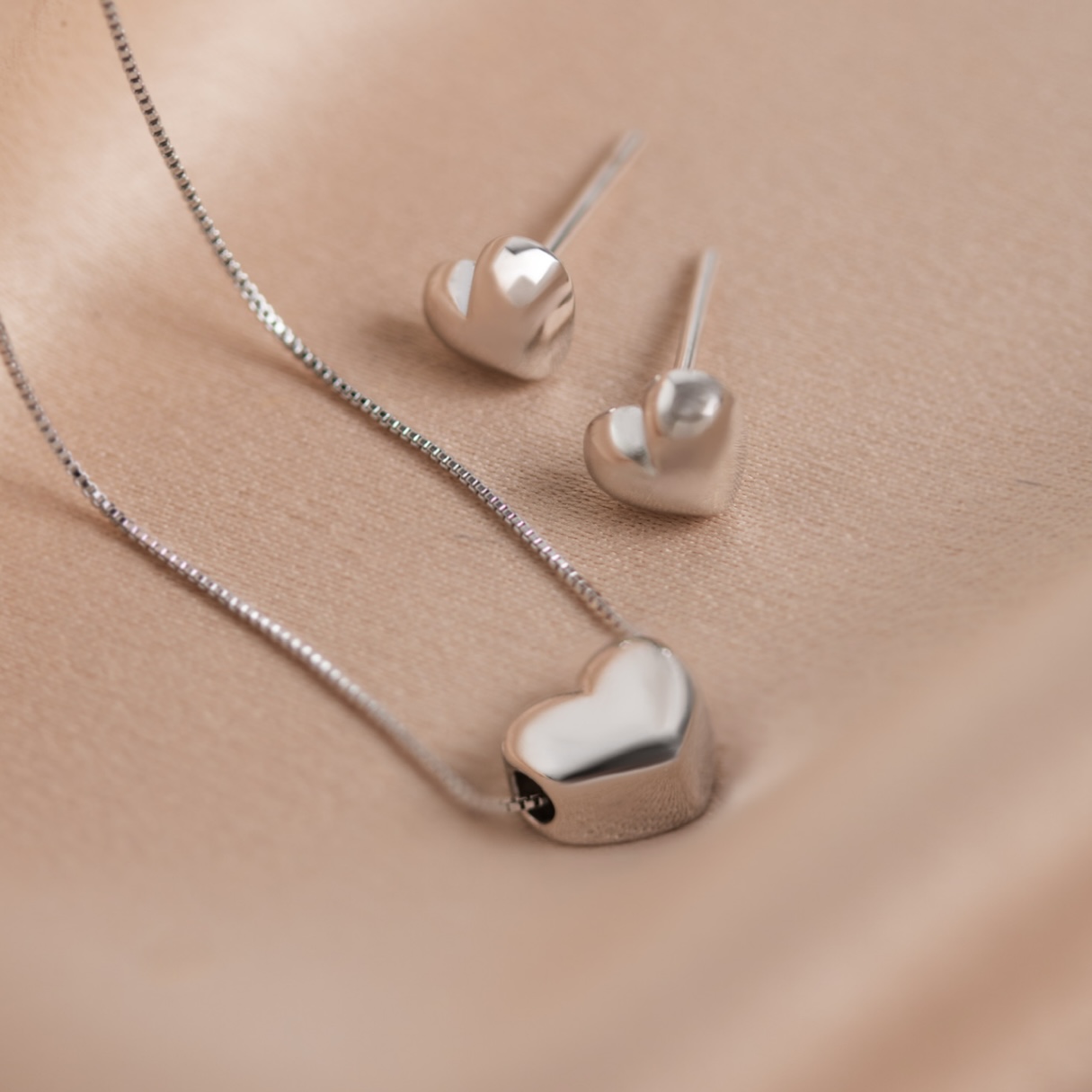 CONJUNTO CORAÇÃO LISO