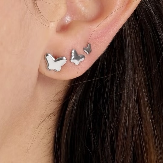 TRIO BORBOLETAS LISAS