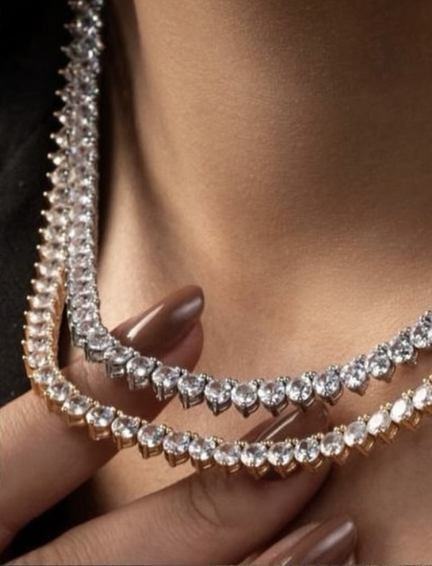 COLAR RIVIERA 3 PONTAS - 4 MM