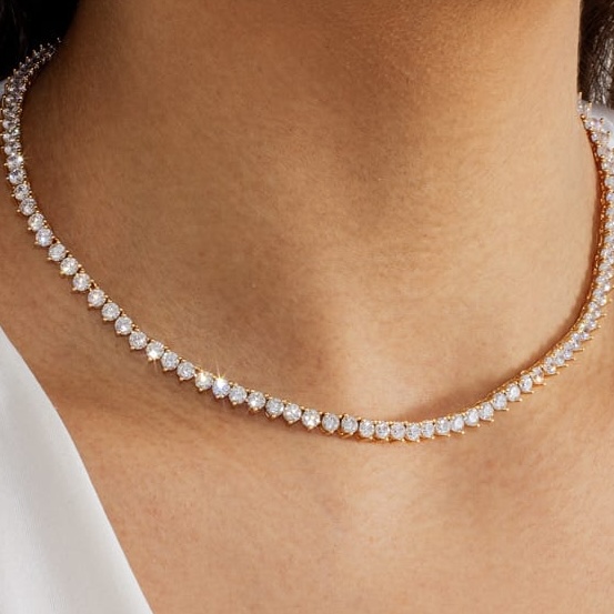 COLAR RIVIERA 3 PONTAS - 3 MM