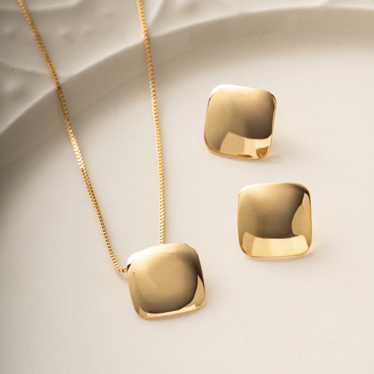 CONJUNTO QUADRADO LISO