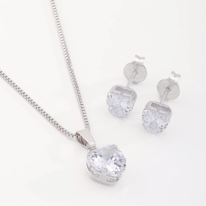 CONJUNTO CORAÇÃO CRISTAL