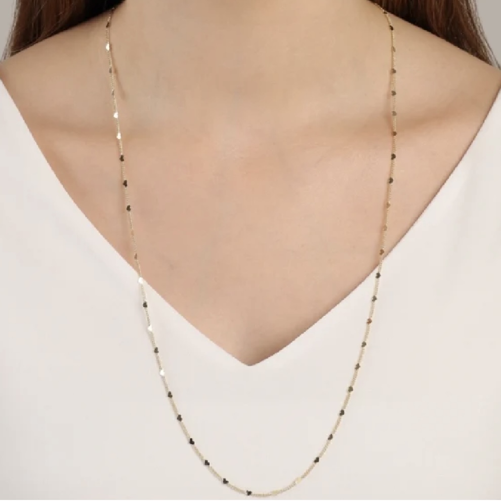 COLAR CORAÇÕES CHAPINHAS