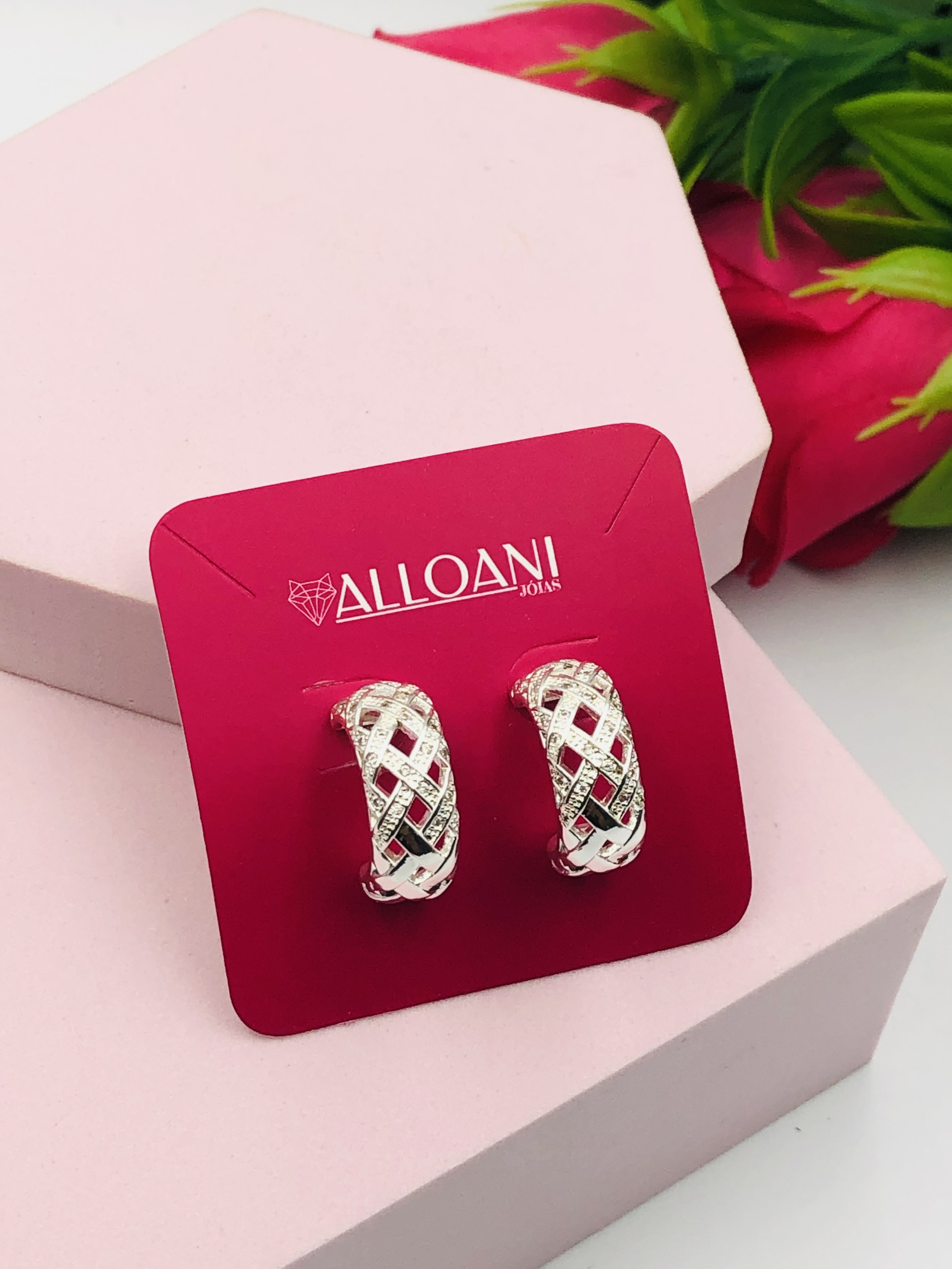 Brinco Argola Trabalhada