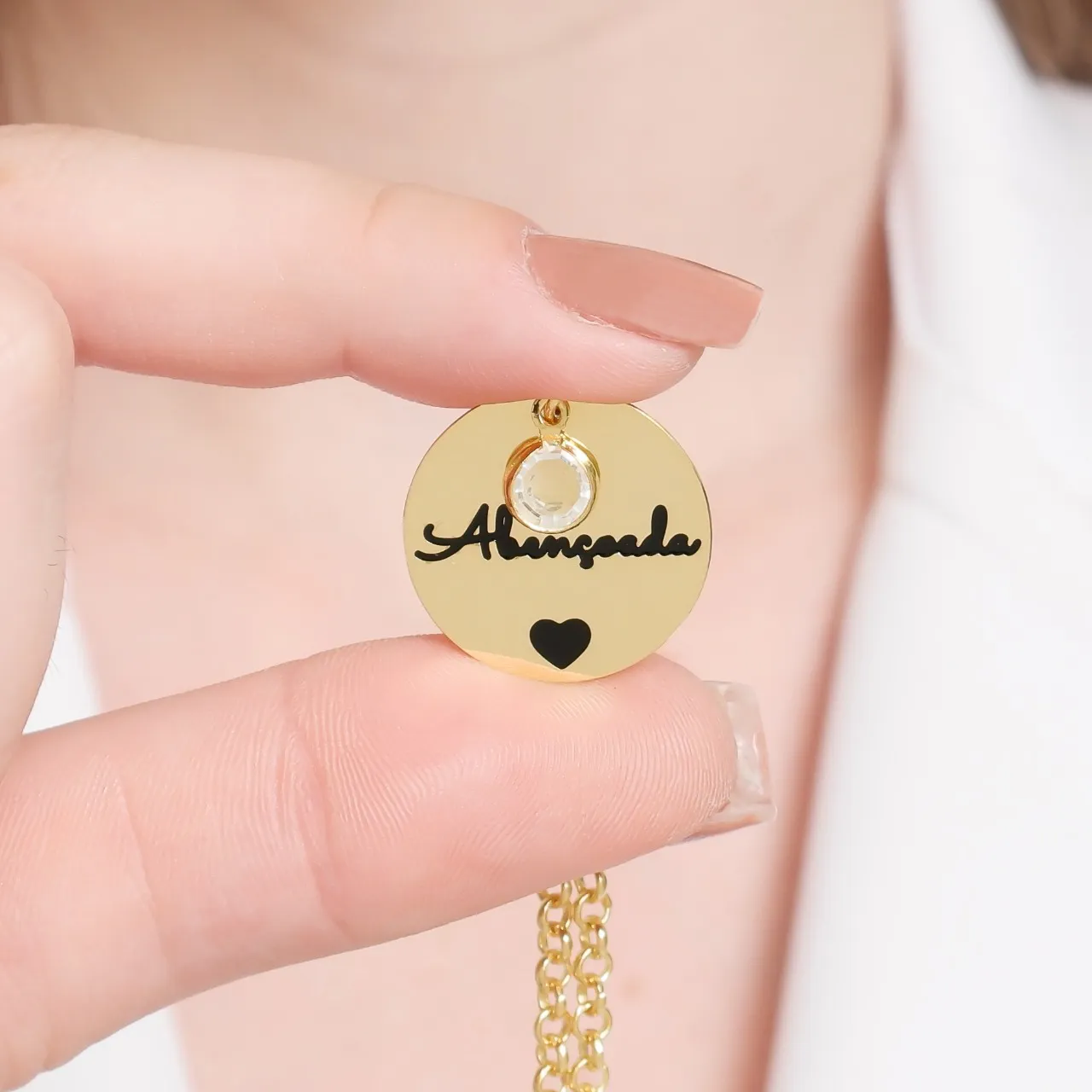 Pulseira Personalizada Medalha