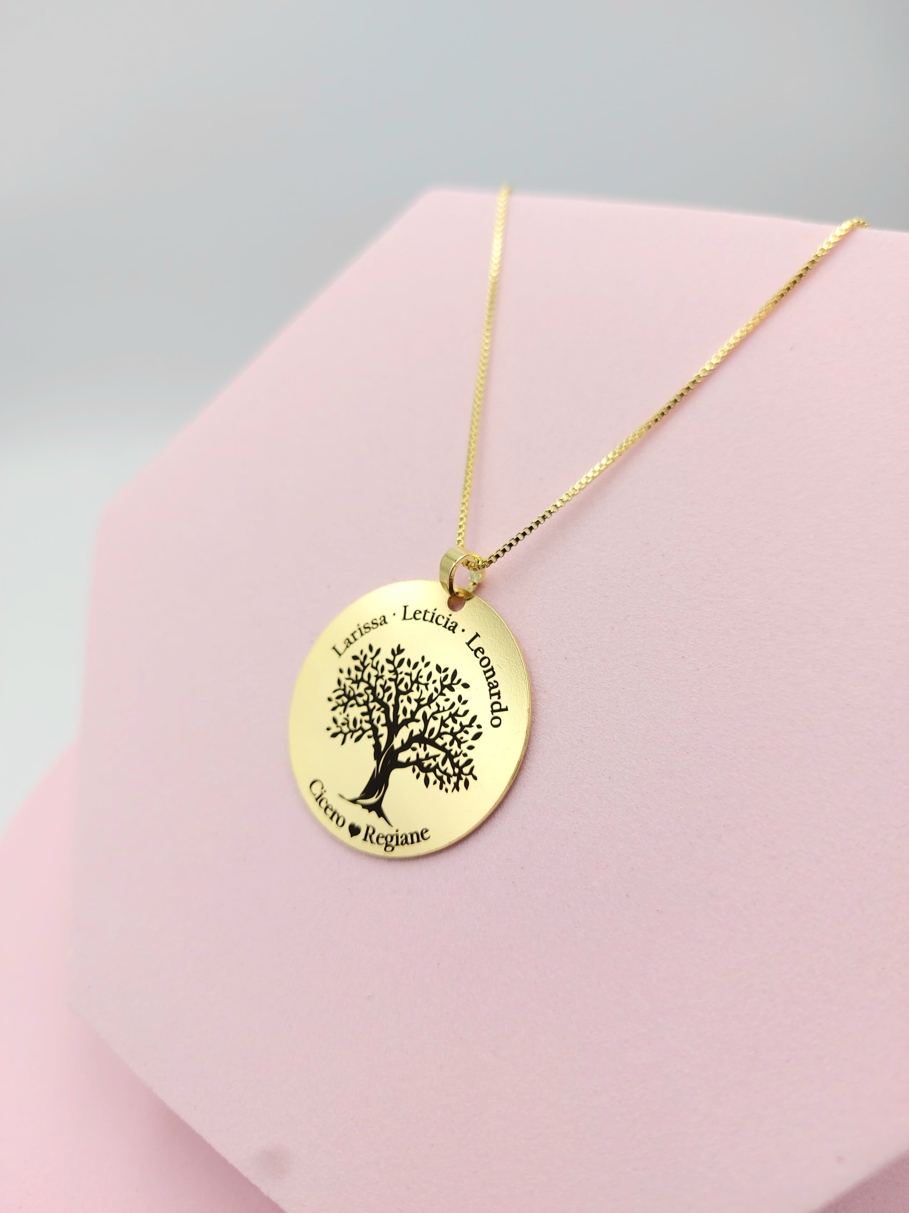 Colar Personalizado Árvore da Vida