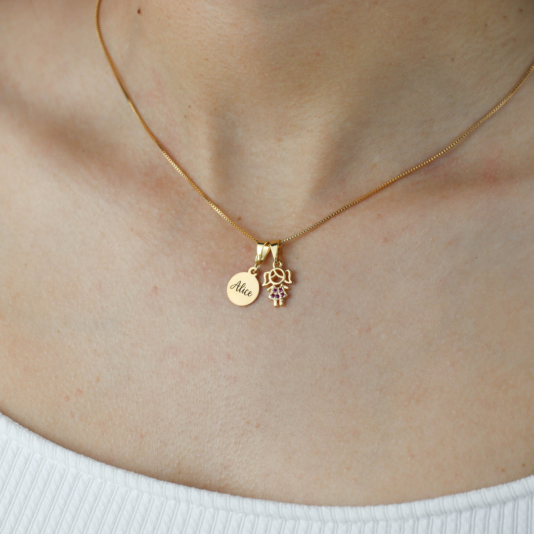 Colar Personalizado Filha