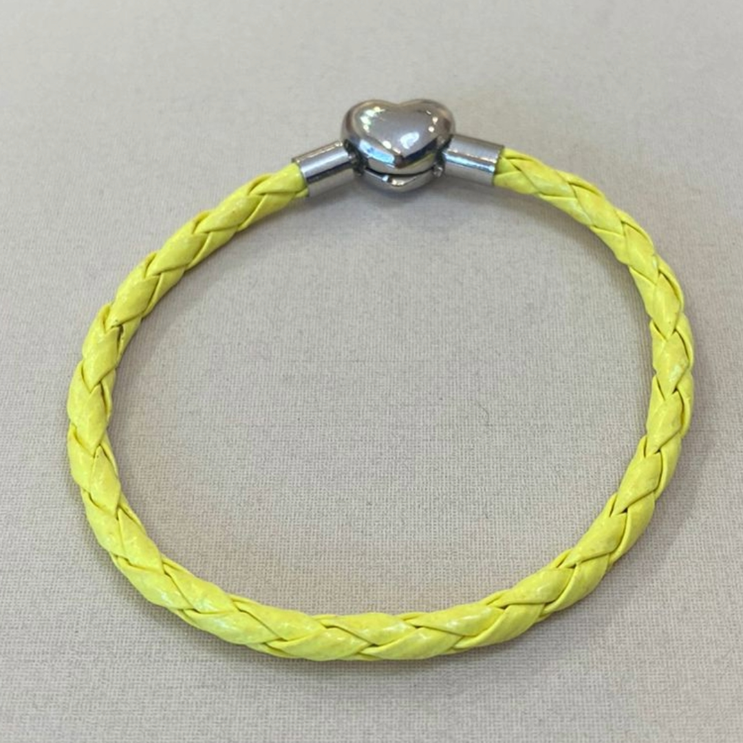 PULSEIRA CORINO AMARELO NEON 17CM
