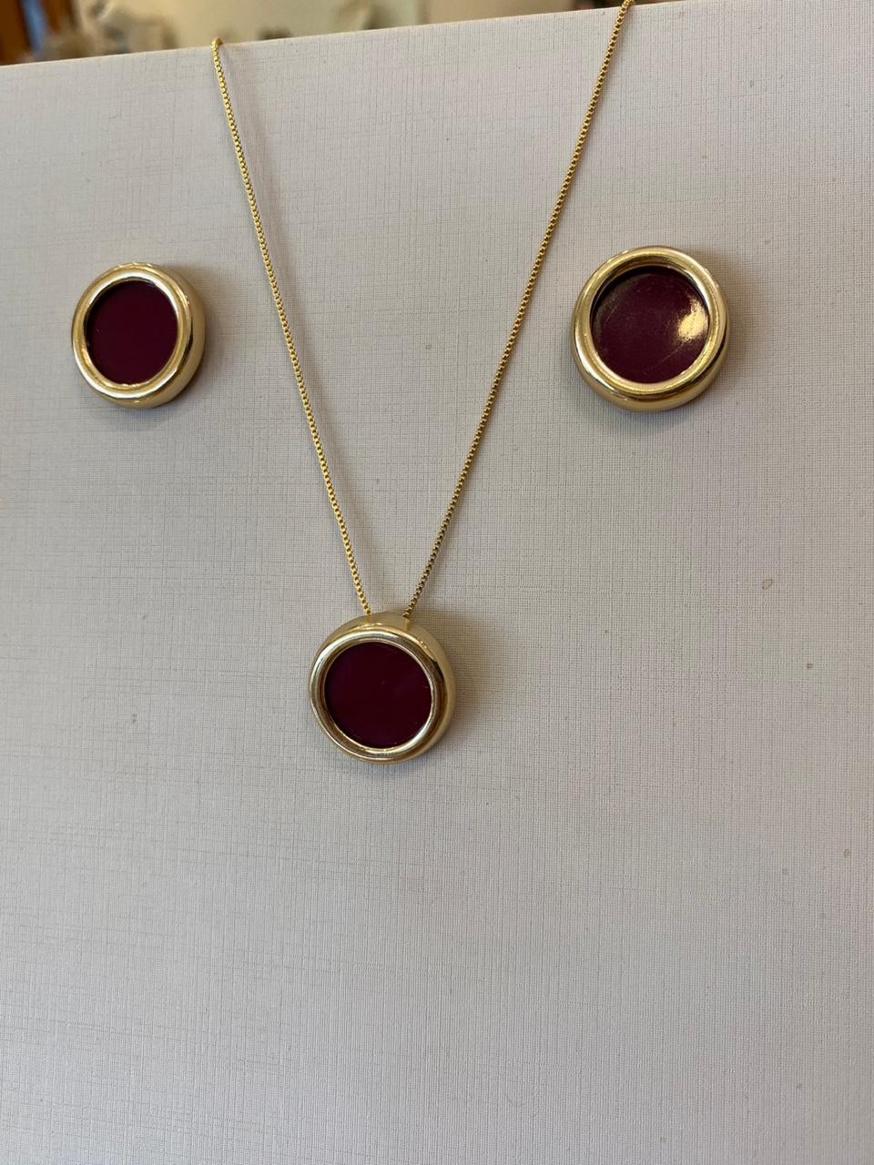 CONJUNTO REDONDO MARSALA 40 CM