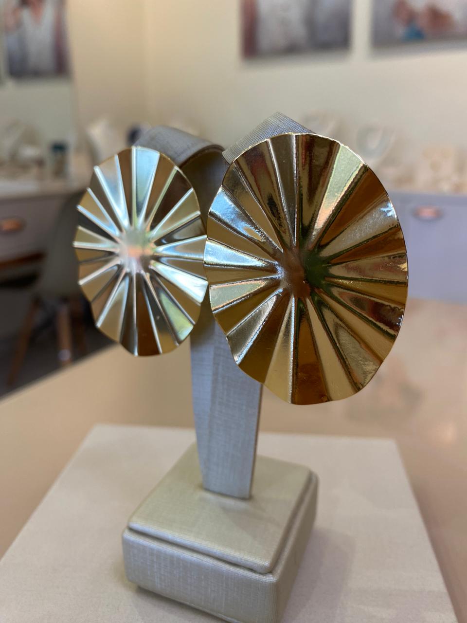 BRINCO MAXI BOTÃO OVAL