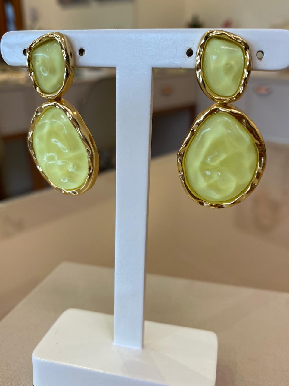 BRINCO ORGÂNICO DUPLO AMARELO ICED