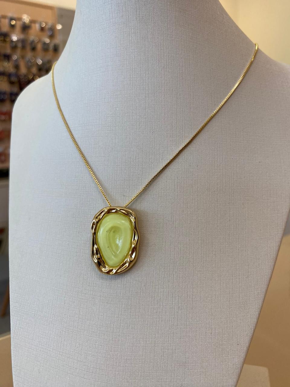 COLAR ORGÂNICO AMARELO ICED