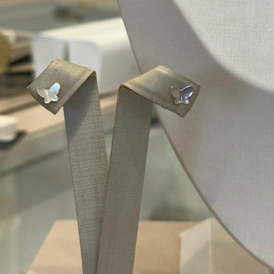 CONJUNTO PRATA BORBOLETA