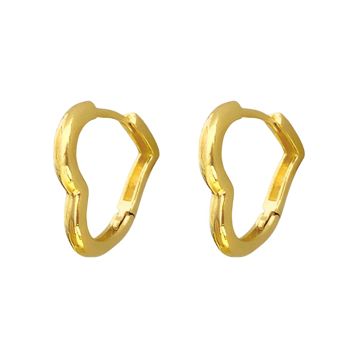 ARGOLA CLICK CORAÇÃO VAZADO G FIO EMBAOLADO 18,6 X 20MM